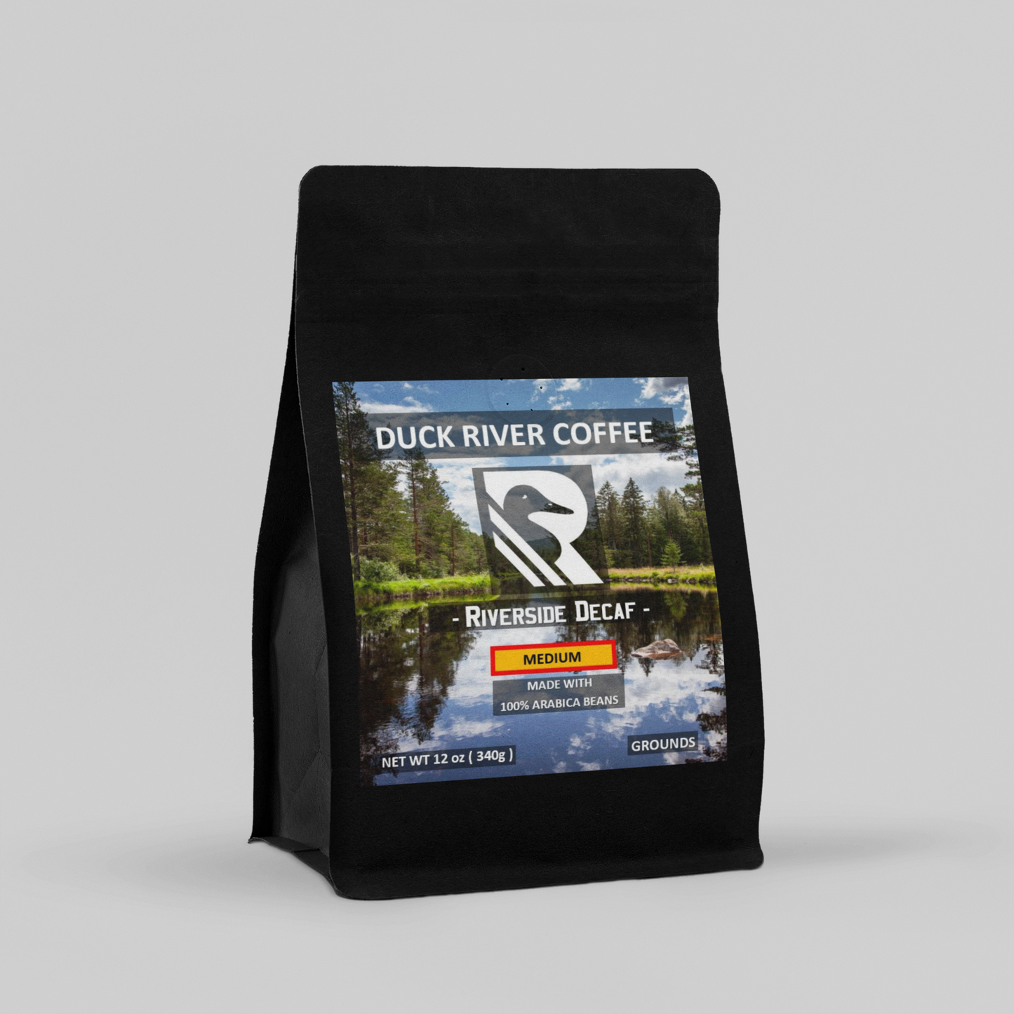 Riverside Decaf 12oz (Medium Roast Grounds)
